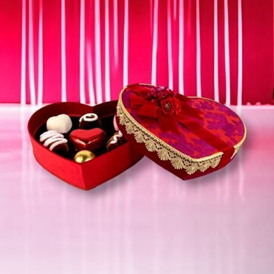 14&quot; Red Valentine Heart With Candy Valentines Day Decor *SHIPS WITHIN 10 DAYS* NEW 2025