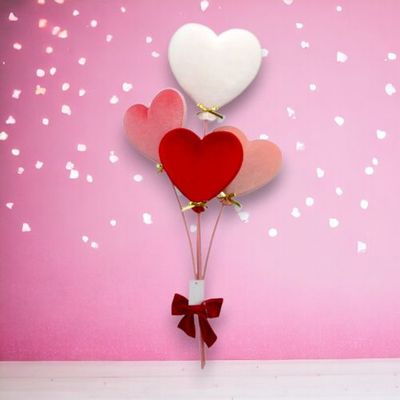 28&quot; Valentine Heart Balloons Valentines Day Decor NEW 2025