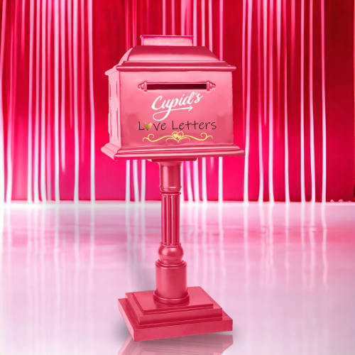 35&quot; Metal Cupids Letters Mailbox Valentines Day Decor *SHIPS WITHIN 10 DAYS* NEW 2025