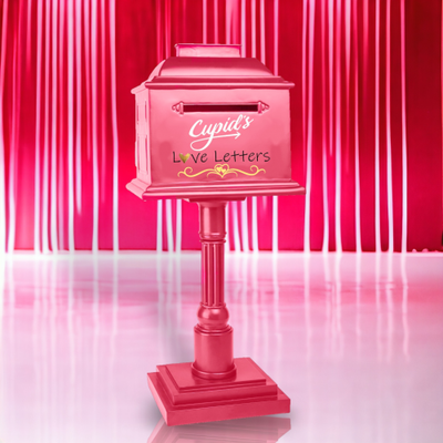 35&quot; Metal Cupids Letters Mailbox Valentines Day Decor *SHIPS WITHIN 10 DAYS* NEW 2025