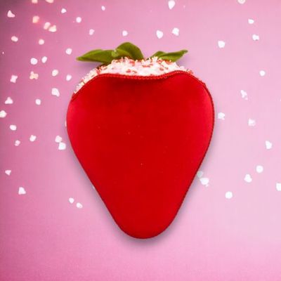 10.5&quot; Hanging Red Strawberry Valentines Day Decor *SHIPS WITHIN 10 DAYS* NEW 2025