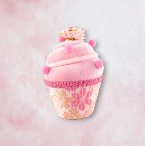 6&quot; Pink Swirl Cupcake Ornament Valentines Day Decor *SHIPS WITHIN 10 DAYS* NEW 2025