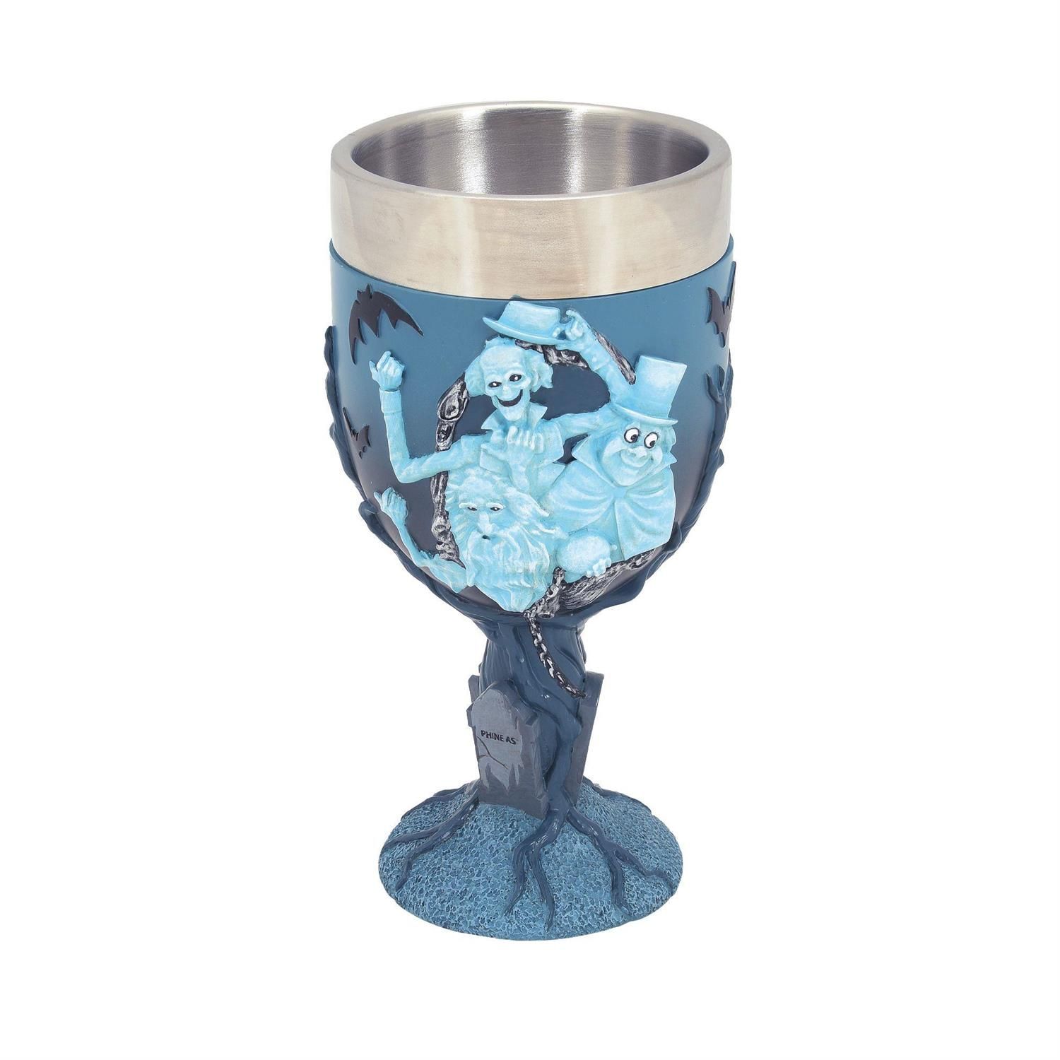 Haunted Mansion Hitchhiking Ghost Goblet By: Disney Showcase *SHIPS WITHIN 10 DAYS* NEW 2025