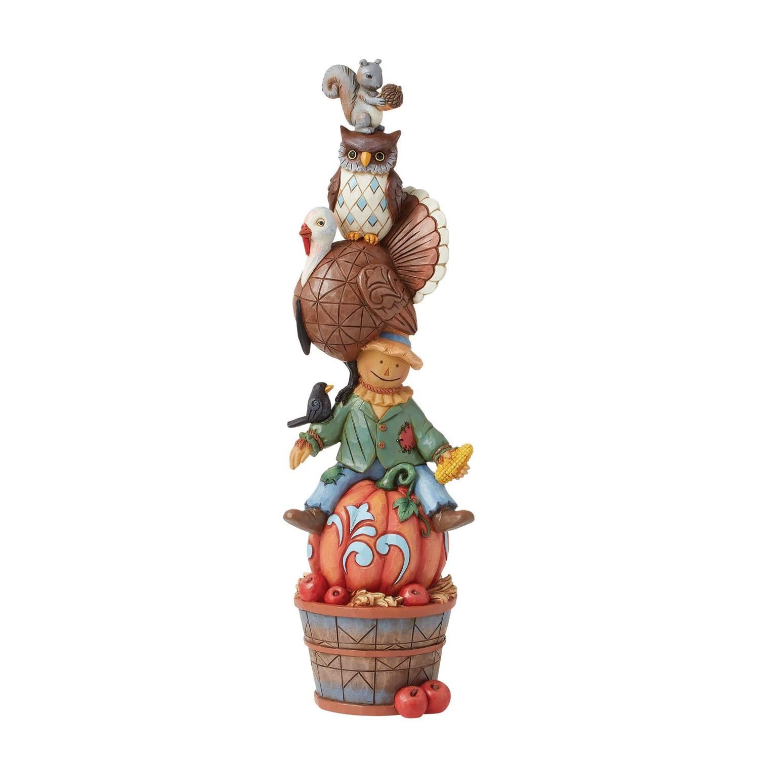 Harvest Critter Stack By: Heartwood Creek Jim Shore *SHIPS WITHIN 10 DAYS* NEW 2025