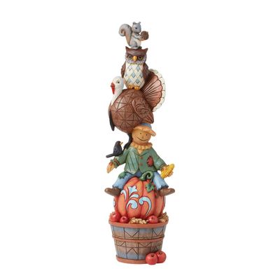 Harvest Critter Stack By: Heartwood Creek Jim Shore *SHIPS WITHIN 10 DAYS* NEW 2025