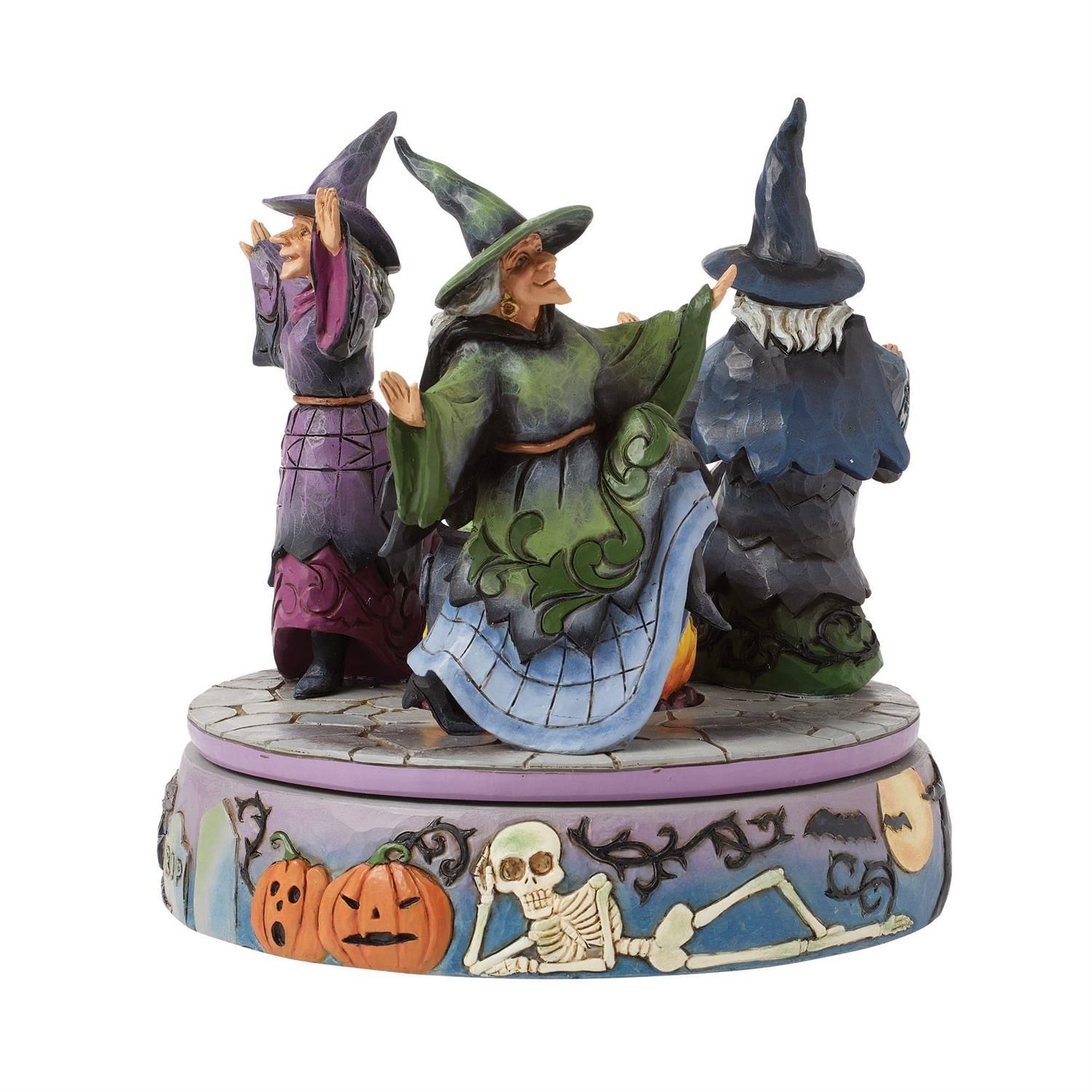 Witches Rotating Cauldron By: Heartwood Creek Jim Shore *SHIPS WITHIN 10 DAYS* NEW 2025