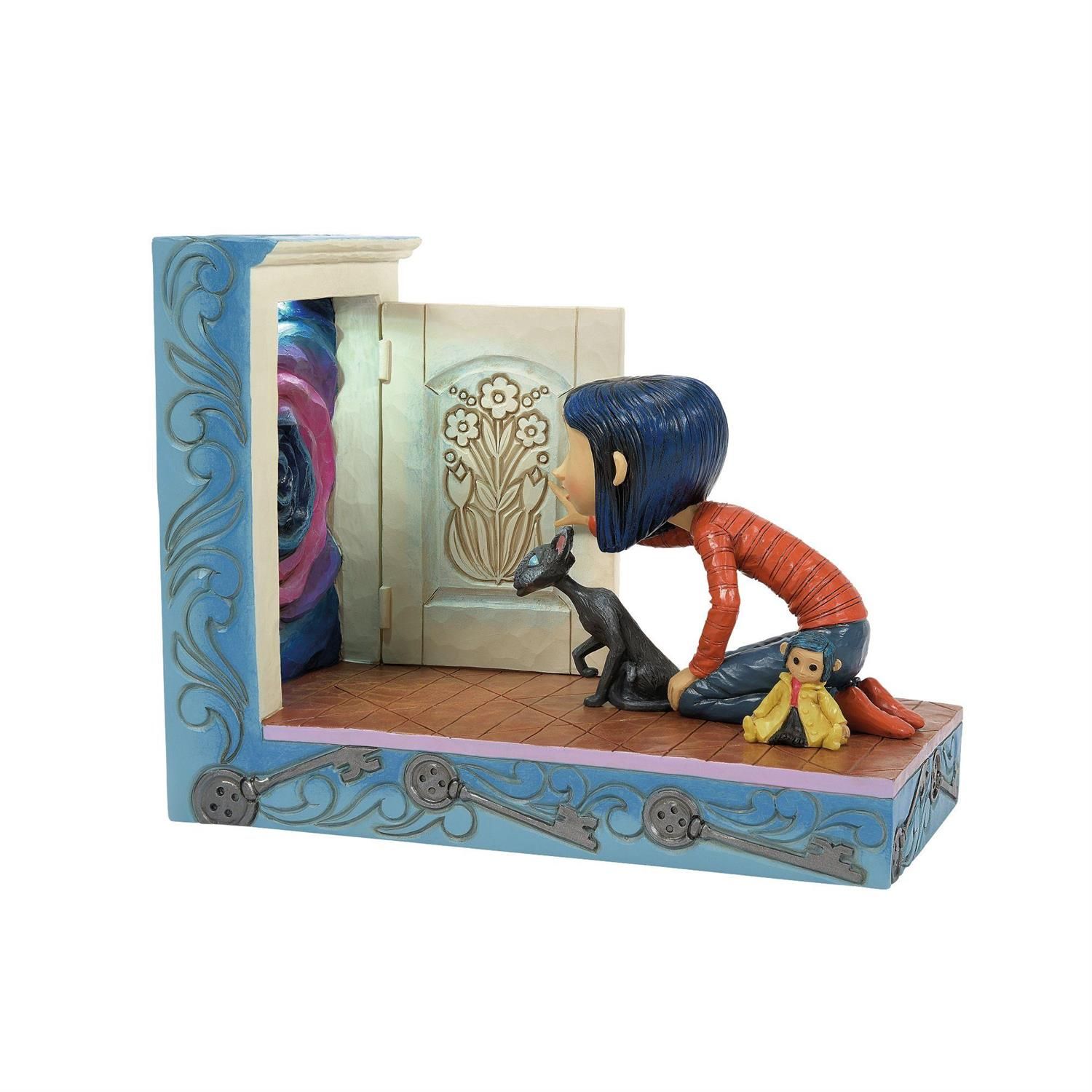 Coraline Kneeling Down Door By: Coraline Jim Shore *SHIPS WITHIN 10 DAYS* NEW 2025