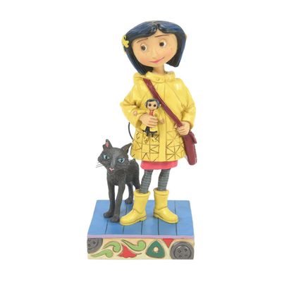 Coraline In Yellow Raincoat By: Coraline Jim Shore NEW 2025