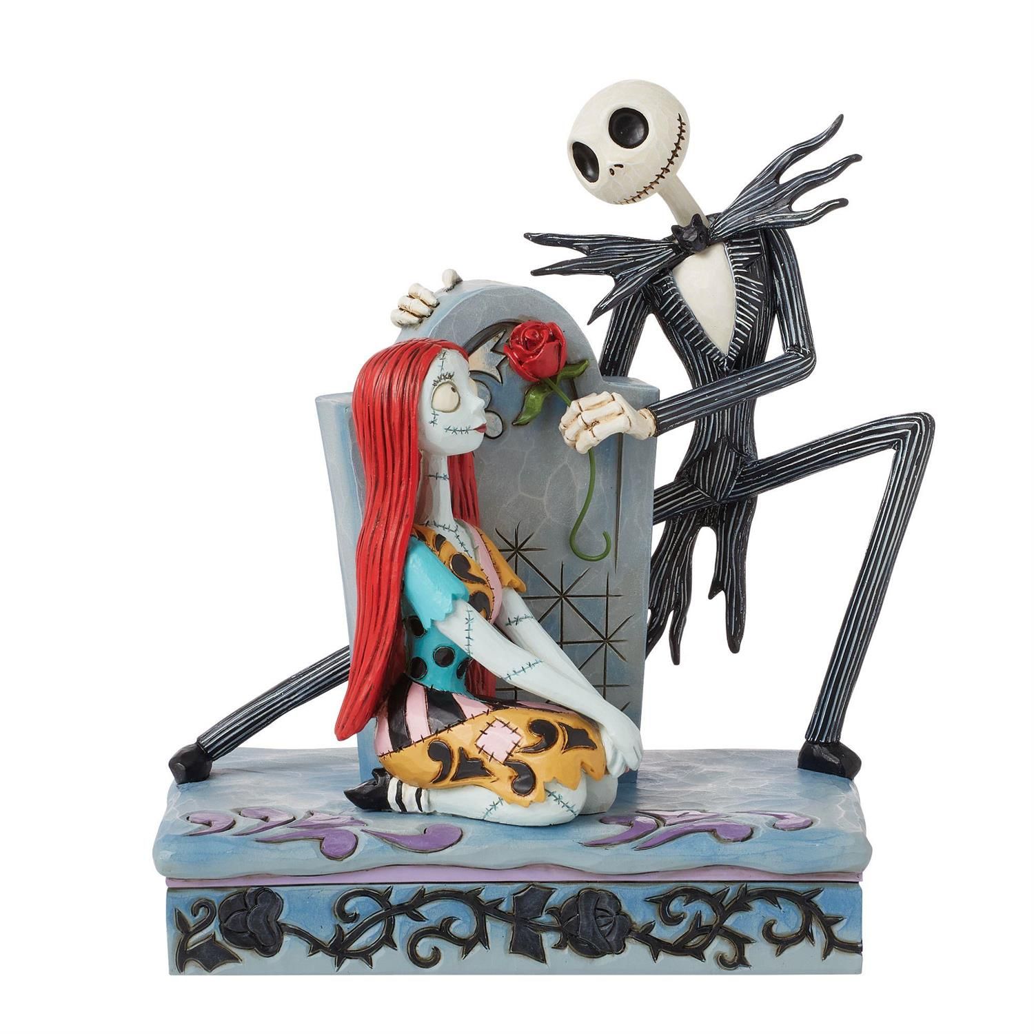 Jack &amp; Sally Gravestone By: Disney Traditions Jim Shore NEW 2025