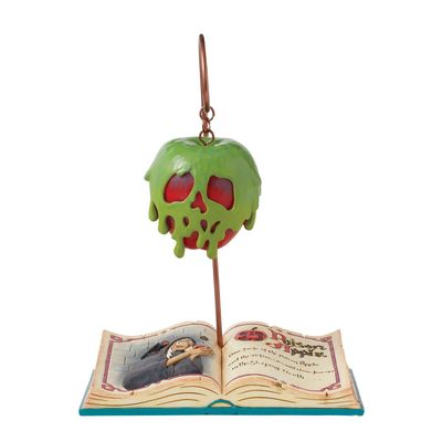Apple-Solutely Wicked Poisoned Apple Book By: Disney Traditions Jim Shore NEW 2025