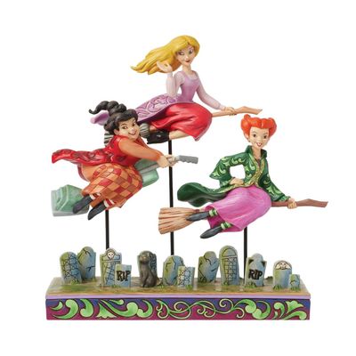 Sanderson Sisters Come We Fly Hocus Pocus By: Disney Traditions Jim Shore NEW 2025