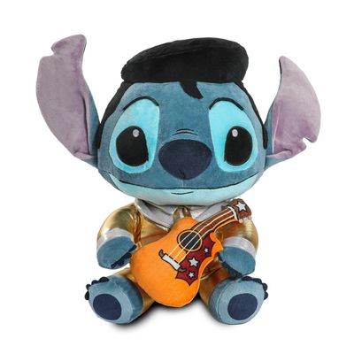 Hug Me Elvis Stitch Gold Lame Suit Plush By: Kidrobot *SHIPS WITHIN 15 DAYS* NEW 2024