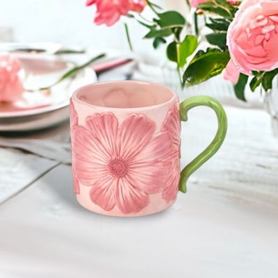 PRE-ORDER: Pink Cosmo Mug Easter Decor *SHIPS 2/2025* NEW 2025