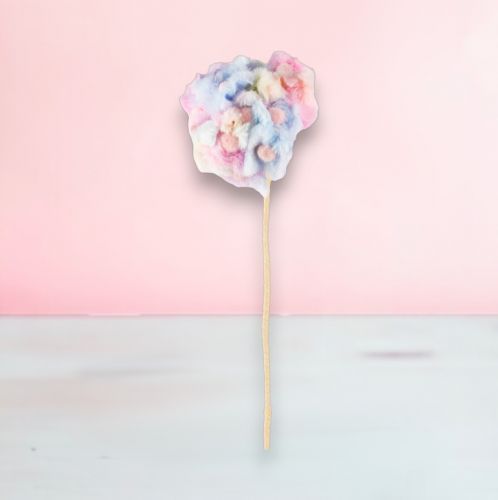 25&quot; Rainbow Hydrangea Stem Set Of 2 Easter Decor *SHIPS WITHIN 10 DAYS* NEW 2025