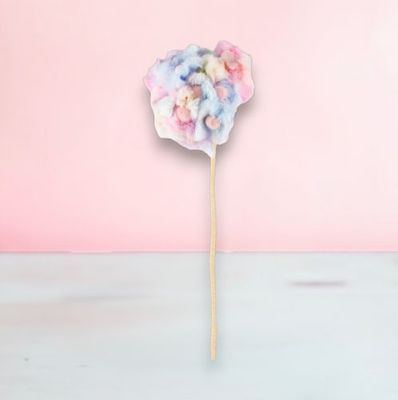 25&quot; Rainbow Hydrangea Stem Set Of 2 Easter Decor *SHIPS WITHIN 10 DAYS* NEW 2025