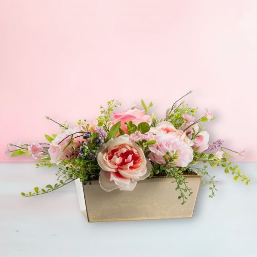 PRE-ORDER: Pink Peony In Pot Easter Decor *SHIPS 2/2025* NEW 2025