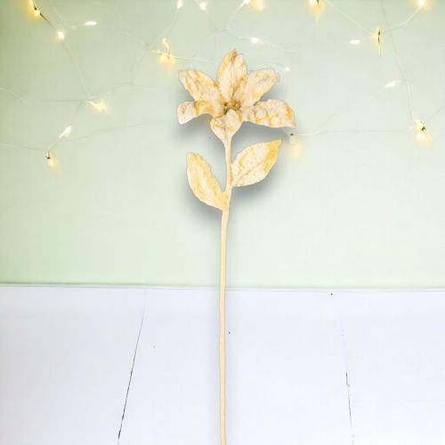 22&quot; Yellow Flower Pick Set Of 3 Easter Decor  *SHIPS WITHIN 10 DAYS* NEW 2025