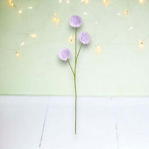31&quot; Lavender Dandelion Stem Set Of 3 Easter Decor *SHIPS WITHIN 10 DAYS* NEW 2025