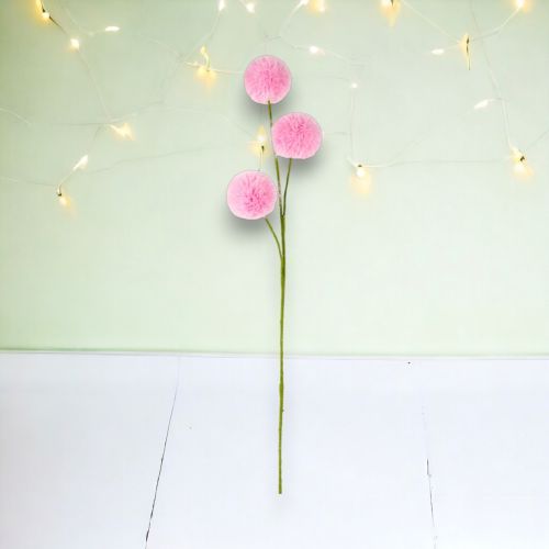 31&quot; Pink Dandelion Stem Set Of 3 Easter Decor *SHIPS WITHIN 10 DAYS* NEW 2025