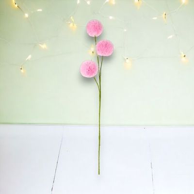 31&quot; Pink Dandelion Stem Set Of 3 Easter Decor *SHIPS WITHIN 10 DAYS* NEW 2025