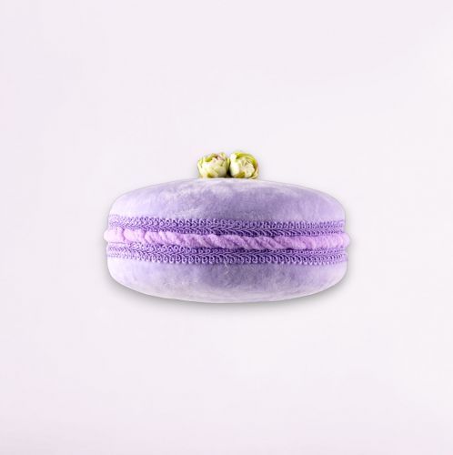 6.5&quot; Purple Macaron Ornament Easter Decor *SHIPS WITHIN 10 DAYS* NEW 2025