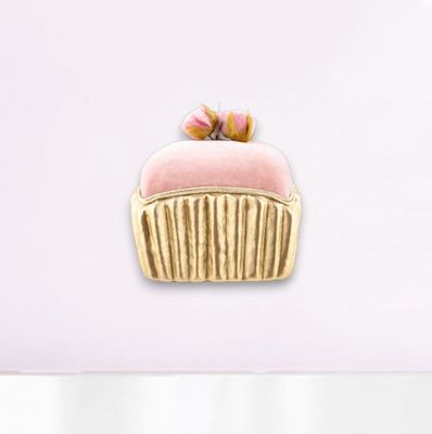 Pink Petit Four Ornament Set Of 2 Easter Decor  *SHIPS WITHIN 10 DAYS* NEW 2025