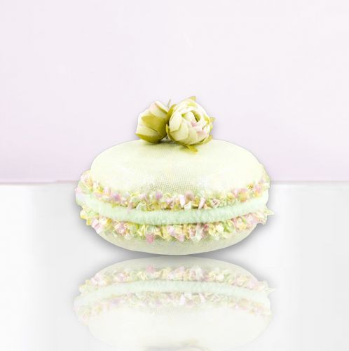 3.5&quot; Pistachio Macaron Ornament Set Of 2 Easter Decor *SHIPS WITHIN 10 DAYS* NEW 2025
