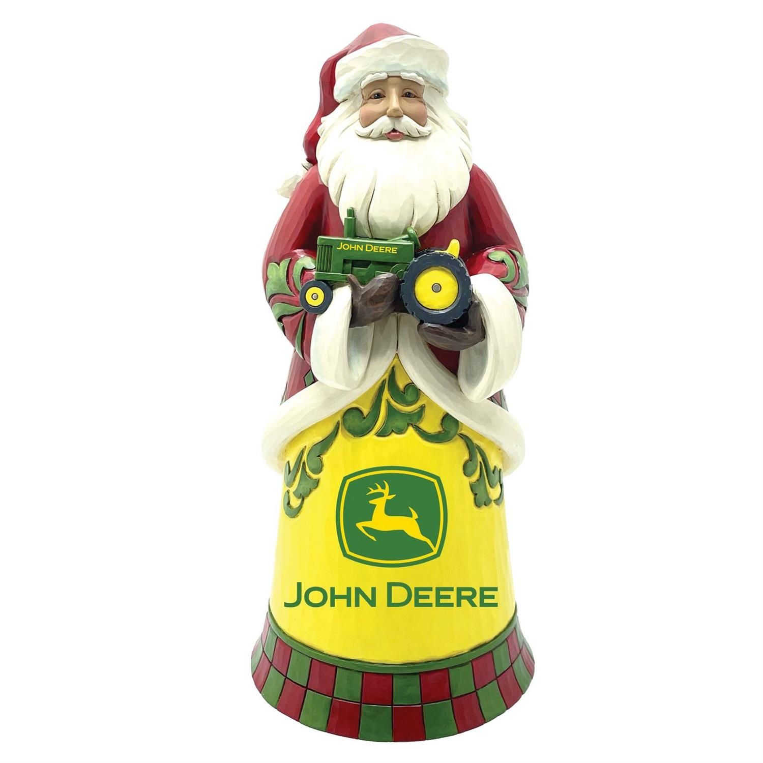 PRE-ORDER Santa With John Deere Tractor By: John Deere Jim Shore *SHIPS 8/2025* NEW 2025