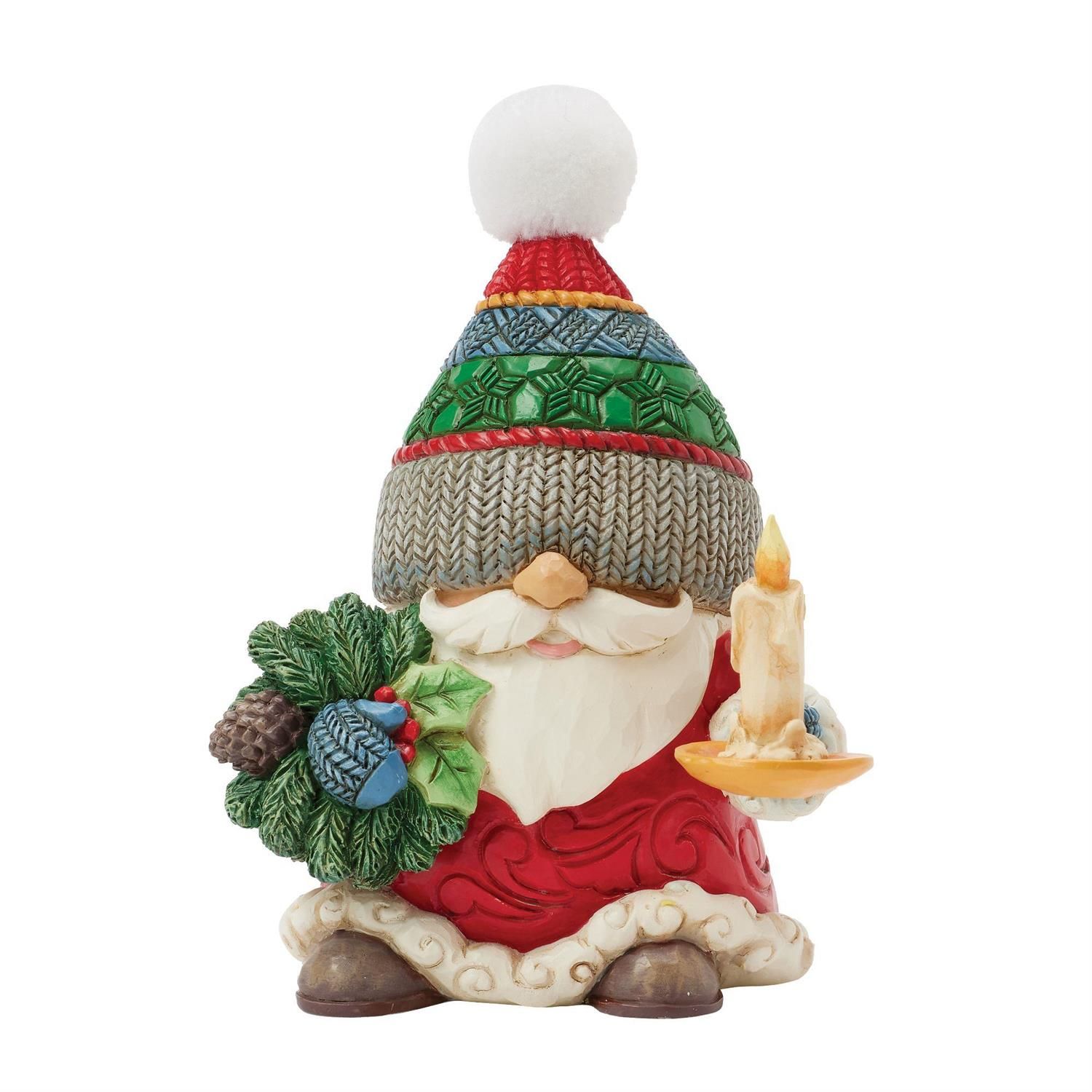 PRE-ORDER Let it Glow Holiday Gnome Collection Gnome Chamber Candle By: Heartwood Creek Jim Shore *SHIPS 7/2025* NEW 2025