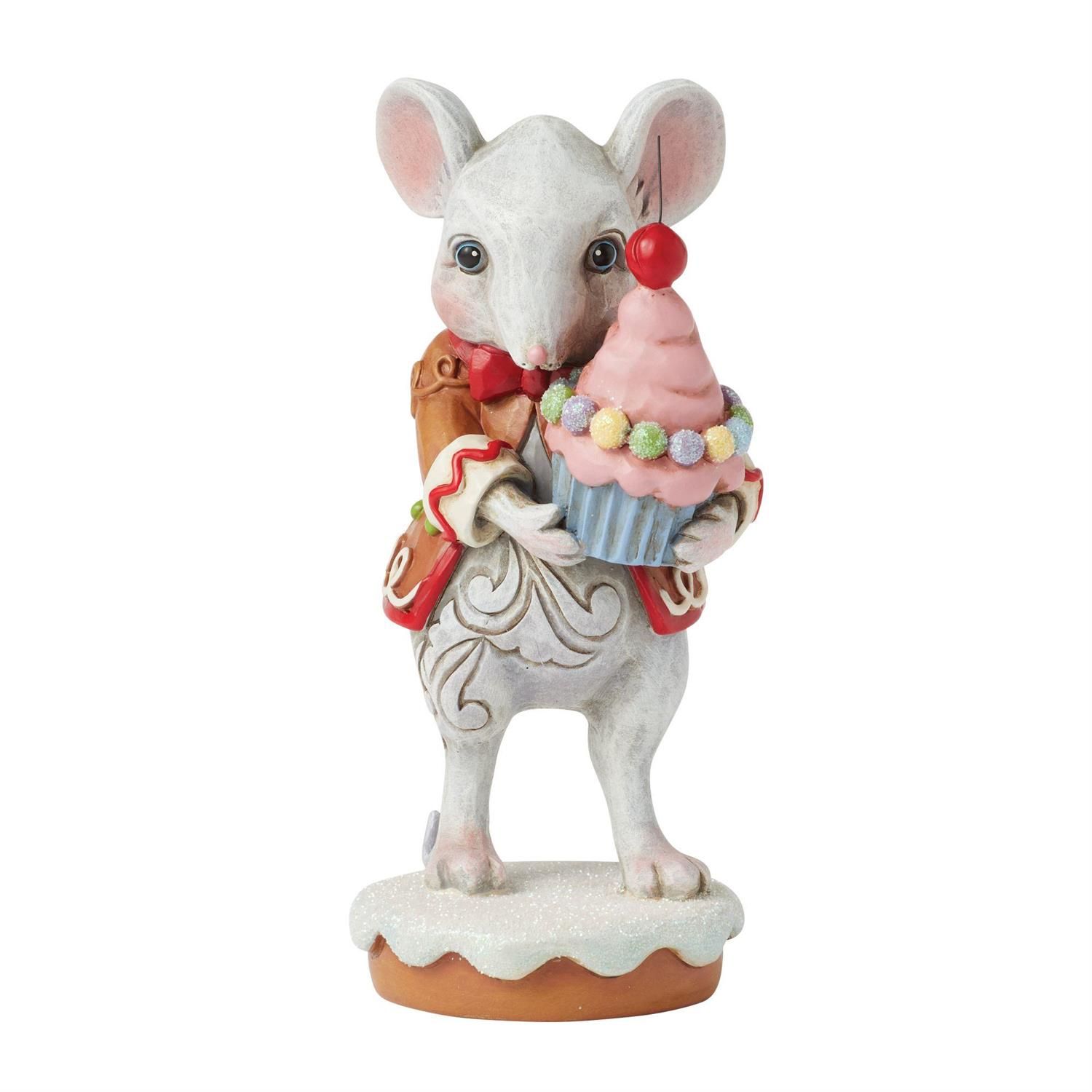 PRE-ORDER Homemade Happiness Gingerbread Christmas Collection Mouse Boy By: Heartwood Creek Jim Shore *SHIPS 7/2025* NEW 2025