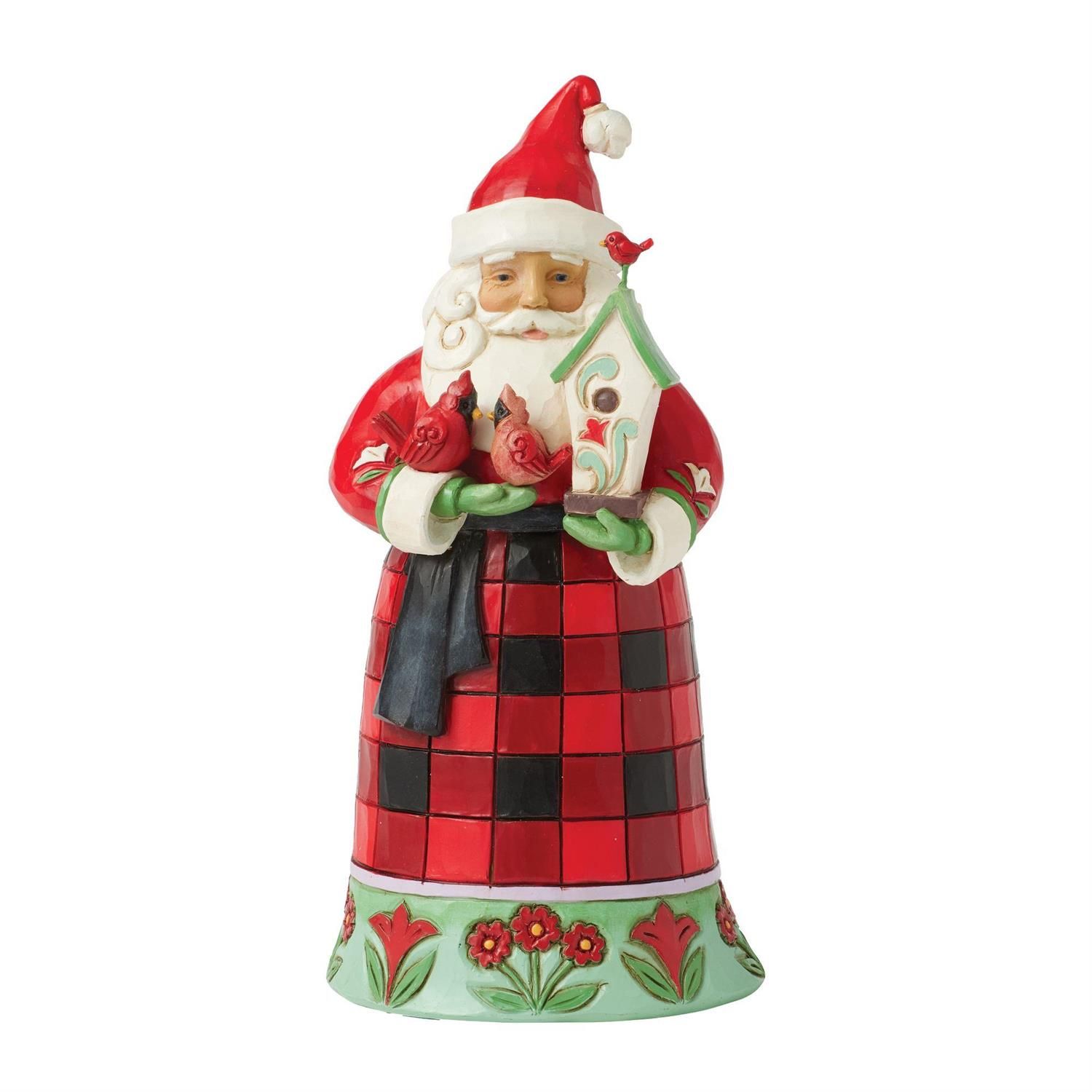 PRE-ORDER Santa&#39;s Cardinal Christmas&quot; Highland Glen Collection Santa Cardinals By: Heartwood Creek Jim Shore *SHIPS 7/2025* NEW 2025