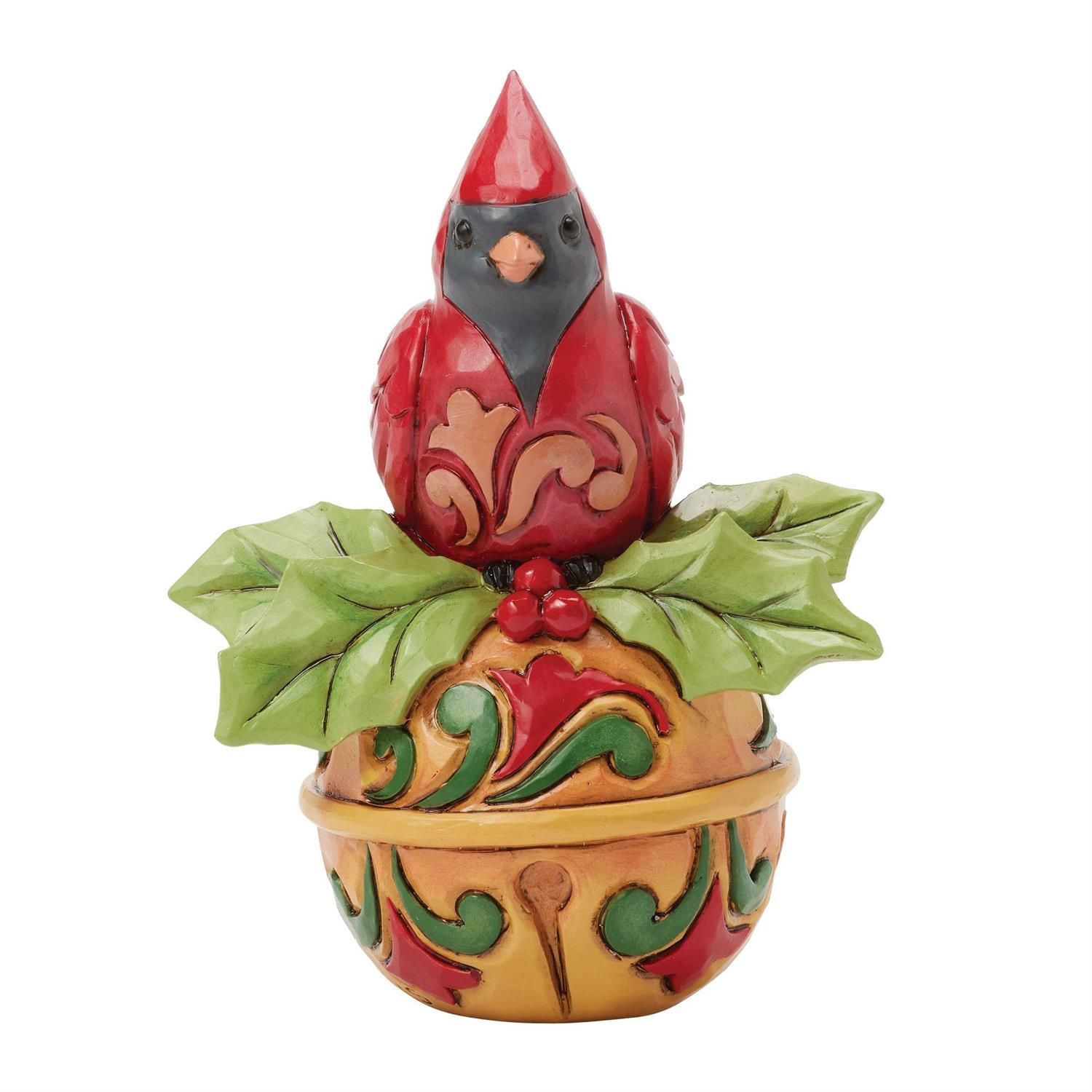 PRE-ORDER Cardinal on Bell By: Heartwood Creek Jim Shore *SHIPS 9/2025* NEW 2025