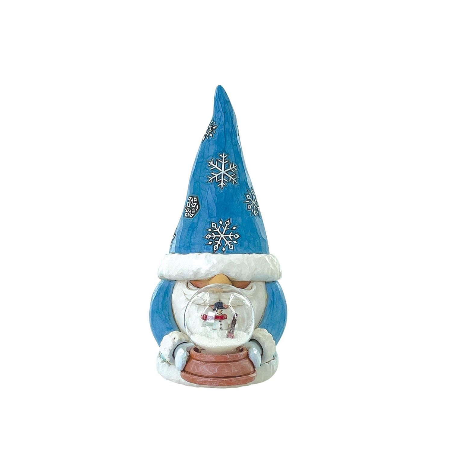PRE-ORDER Snow Globe Dreams Holiday Gnome Collection Gnome with Mini Globe By: Heartwood Creek Jim Shore *SHIPS 7/2025* NEW 2025