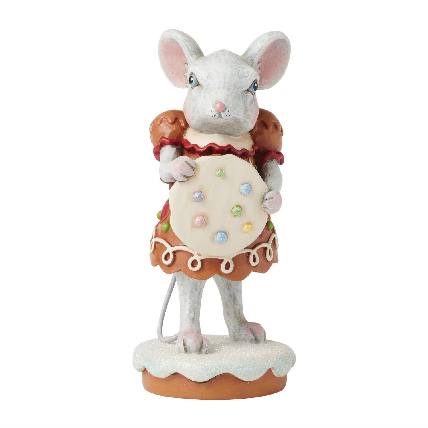 Sugar and Spice Make Christmas So Nice Gingerbread Christmas Collection Mouse Girl By: Heartwood Creek Jim Shore *SHIPS WITHIN 10 DAYS* NEW 2025