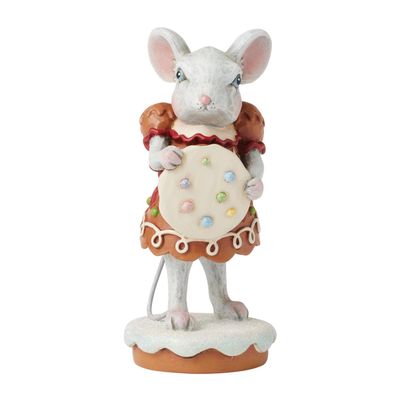 Sugar and Spice Make Christmas So Nice Gingerbread Christmas Collection Mouse Girl By: Heartwood Creek Jim Shore *SHIPS WITHIN 10 DAYS* NEW 2025