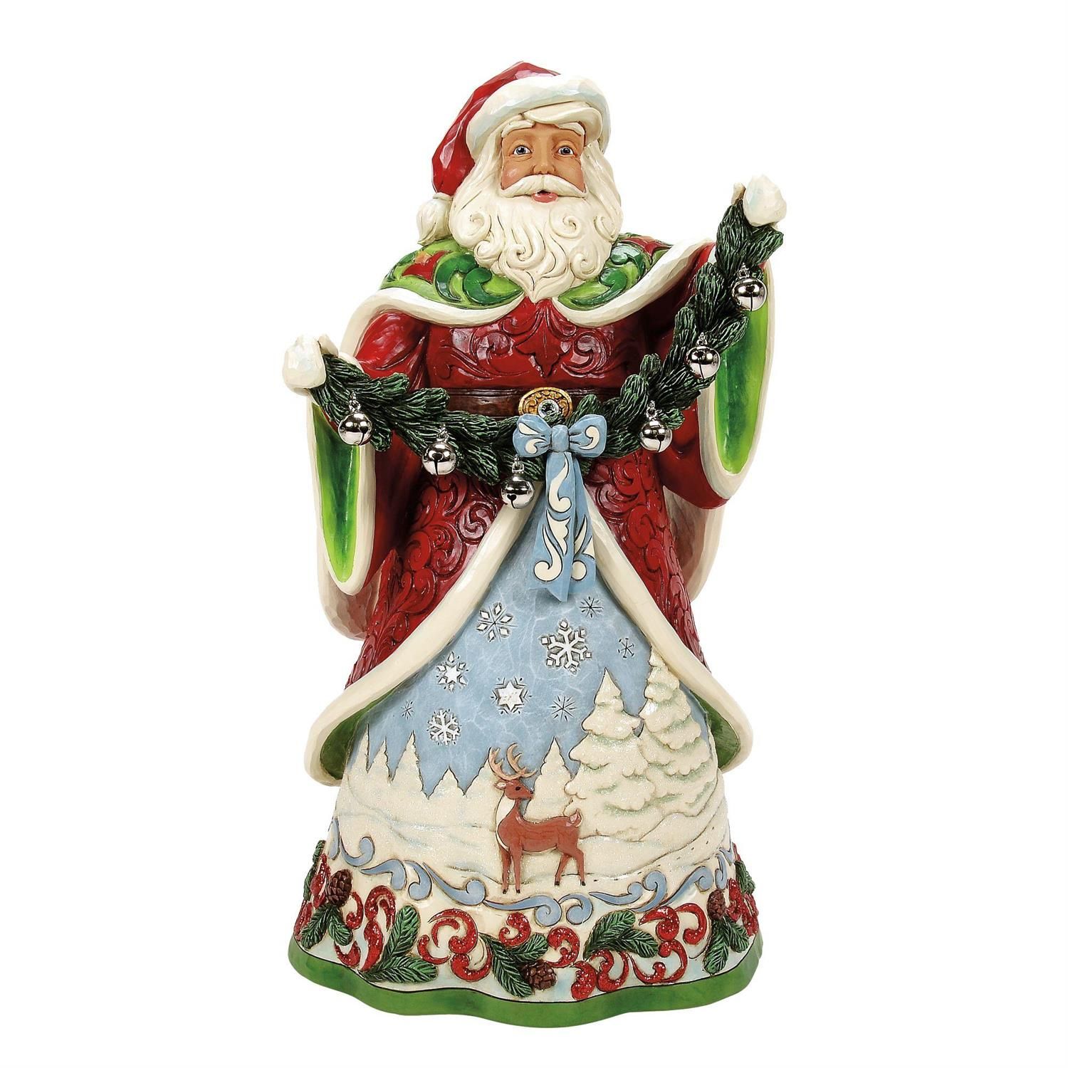 PRE-ORDER Claus For Celebration 3rd Annual Collectors Edition Collection Santa with Bells By: Heartwood Creek Jim Shore *SHIPS 9/2025* NEW 2025