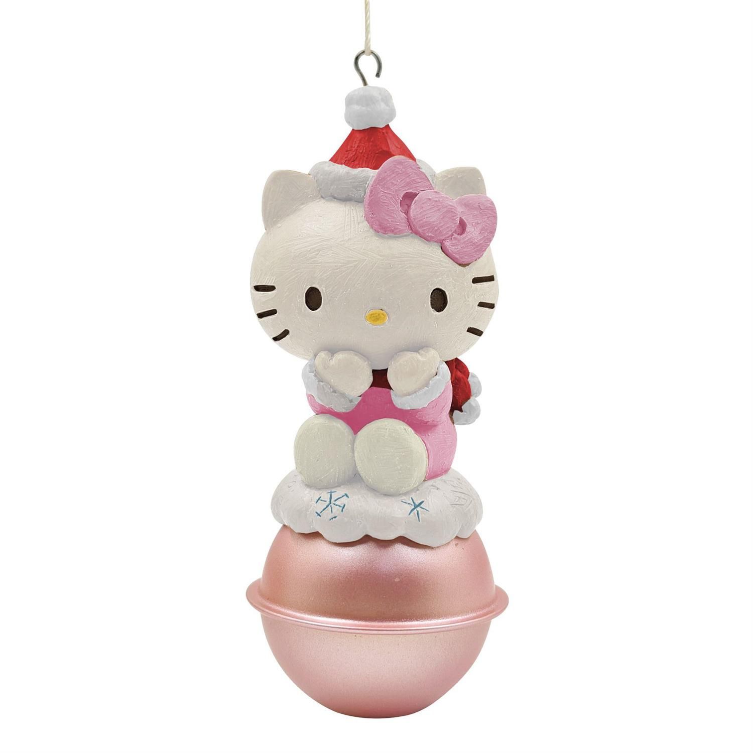 PRE-ORDER Hello Kitty Jingle Bell Ornament By: Sanrio Jim Shore *SHIPS 8/2025* NEW 2025