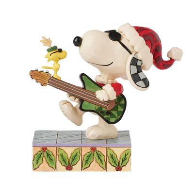 PRE-ORDER Snoopy &amp; Woodstock Rocking Around By: Peanuts Jim Shore *SHIPS 8/2025* NEW 2025