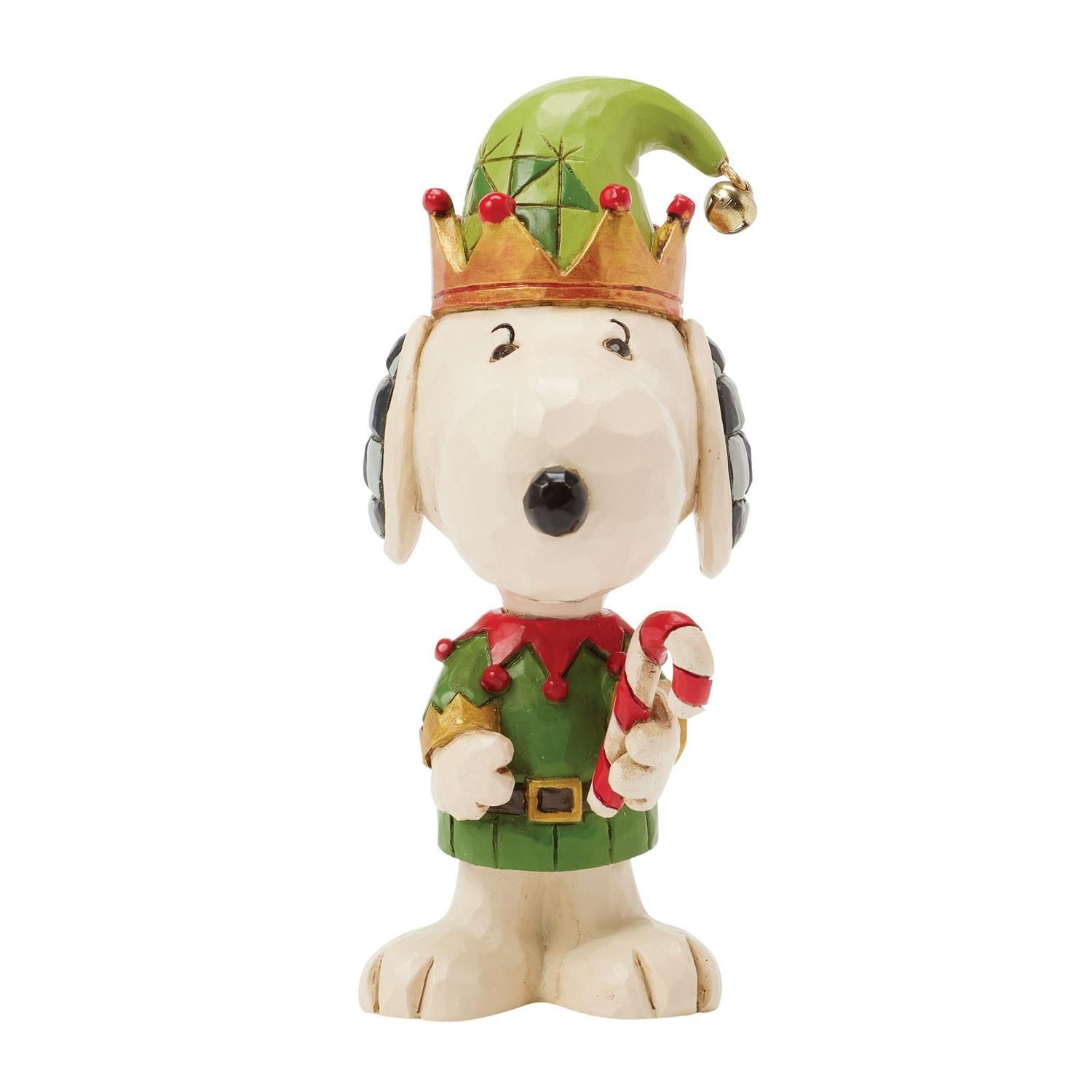 PRE-ORDER Mini Snoopy Christmas Elf By: Peanuts Jim Shore *SHIPS 6/2025* NEW 2025