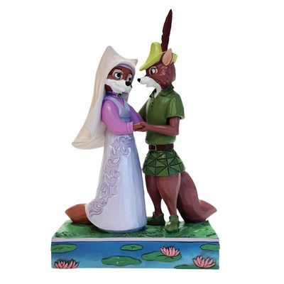 PRE-ORDER Robin Hood &amp; Maid Marian By: Disney Traditions Jim Shore *SHIPS 8/2025* NEW 2025