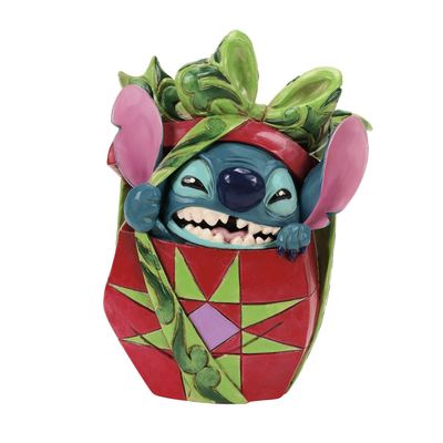 PRE-ORDER Stitch Tearing Present By: Disney Traditions Jim Shore *SHIPS 6/2025* NEW 2025