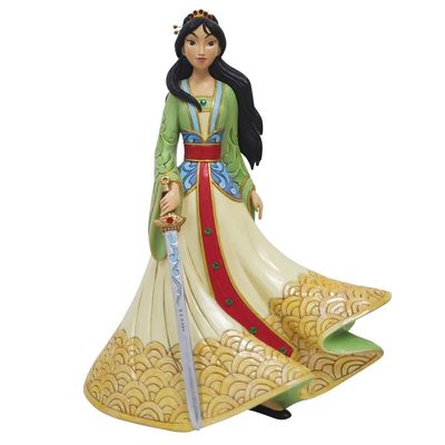 PRE-ORDER 15&quot; Deluxe Enchanted Mulan Princess Masterpiece Collection By: Disney Traditions Jim Shore *SHIPS 8/2025* NEW 2025
