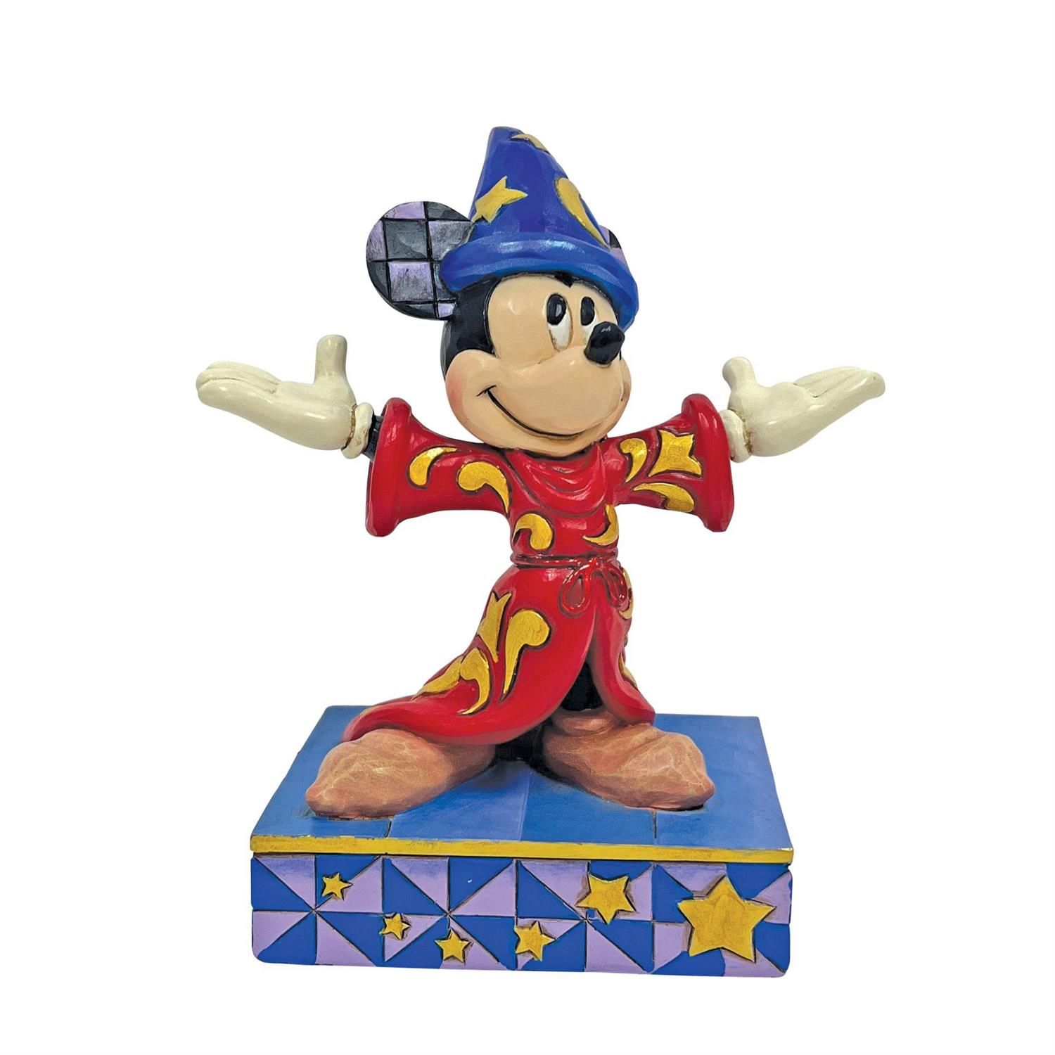 PRE-ORDER Sorcerer Mickey Personality Pose By: Disney Traditions Jim Shore *SHIPS 8/2025* NEW 2025