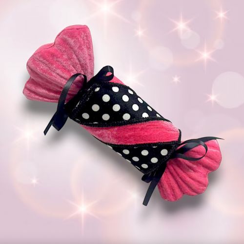PRE-ORDER 14&quot; Pink Wrapped Candy Halloween Decor *SHIPS 7/2025* NEW 2025