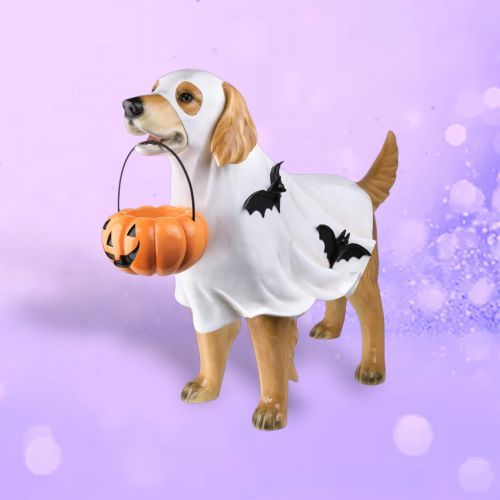 PRE-ORDER 44&quot; Ghost Labrador Retriever Halloween Decor *SHIPS 7/2025* NEW 2025