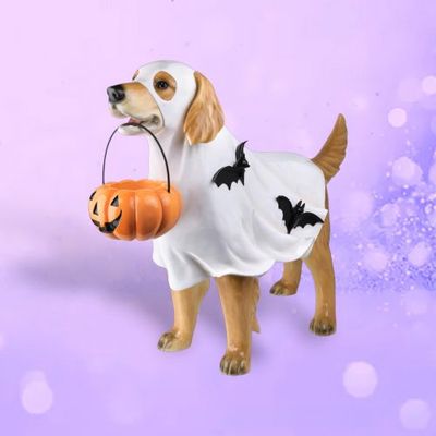 PRE-ORDER 44&quot; Ghost Labrador Retriever Halloween Decor *SHIPS 7/2025* NEW 2025