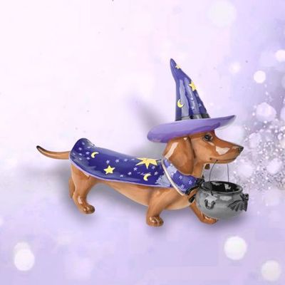 22&quot; Wizard Dachshund Halloween Decor *SHIPS WITHIN 10 DAYS* NEW 2025