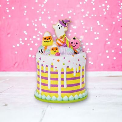 8&quot; Halloween Cake Halloween Decor NEW 2025