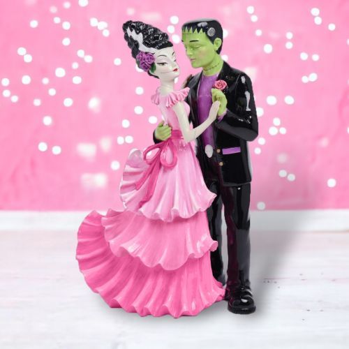 PRE-ORDER 60&quot; Mr. &amp; Mrs. Frankenstein Dancing Halloween Decor *SHIPS 7/2025* NEW 2025