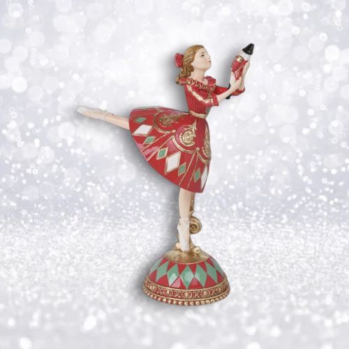 PRE-ORDER 8.5&quot; Clara On Drum Christmas Decor *SHIPS 8/2025* NEW 2025
